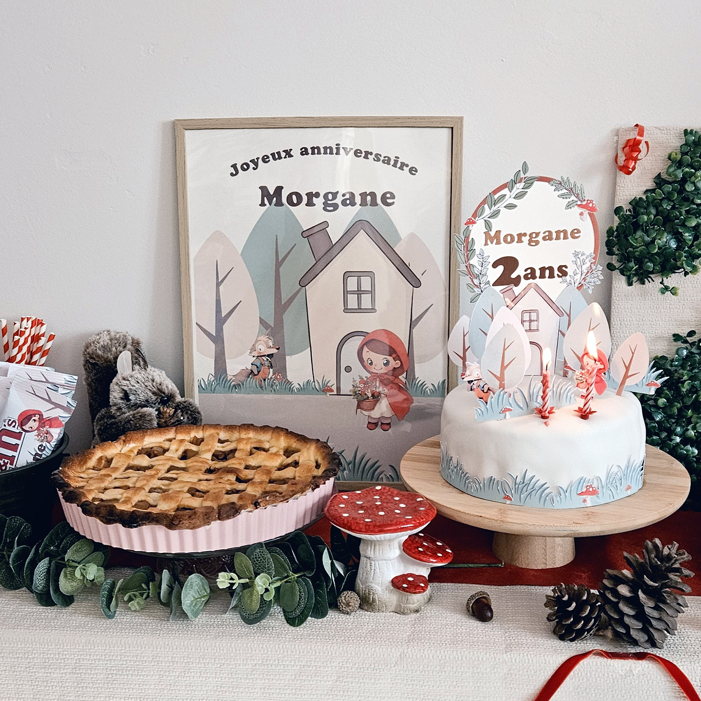 Anniversaire personnalisé, décoration fête, enfants, événements familiaux, famille