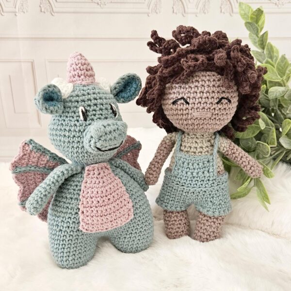 Eliott Peluche au crochet faite à la main