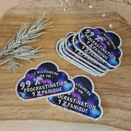 stickers procrastination