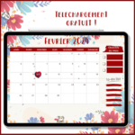 planning planner février 2024