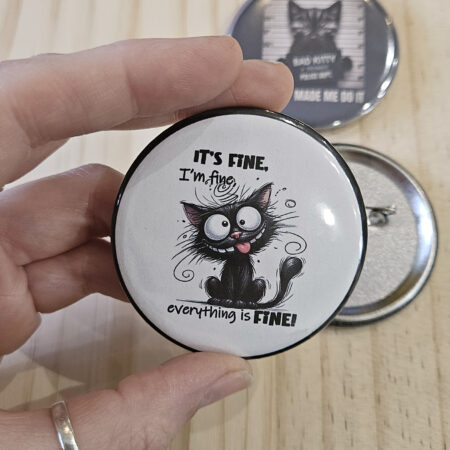 badges sarcasme chat drole humour