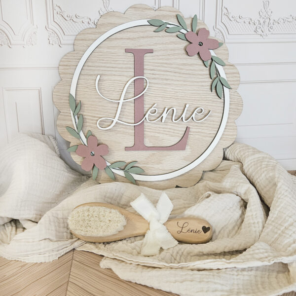 Brosse bébé personnalisable