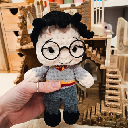 Peluche harry potter au crochet fait main