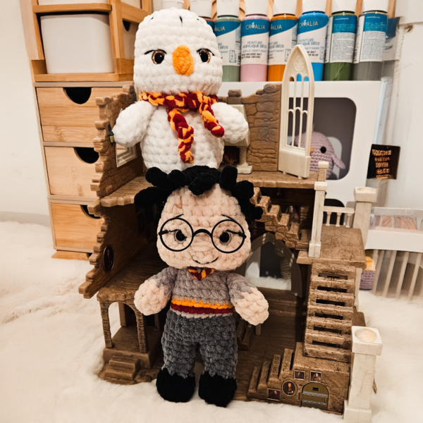 Peluche harry potter au crochet fait main