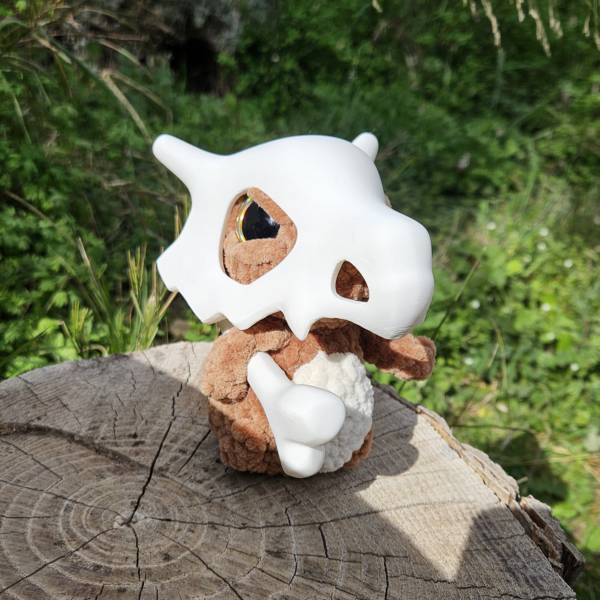 Peluche osselait au crochet fait main