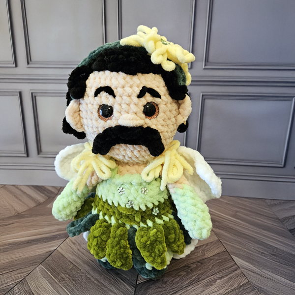 Peluche artisanale faite main, la fée de la vérité, saucissier