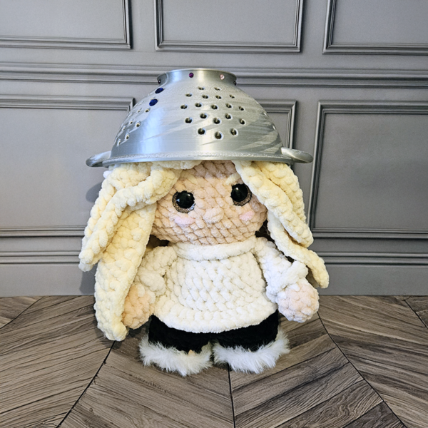 Peluche artisanale faite main, la fée de la vérité, saucissier